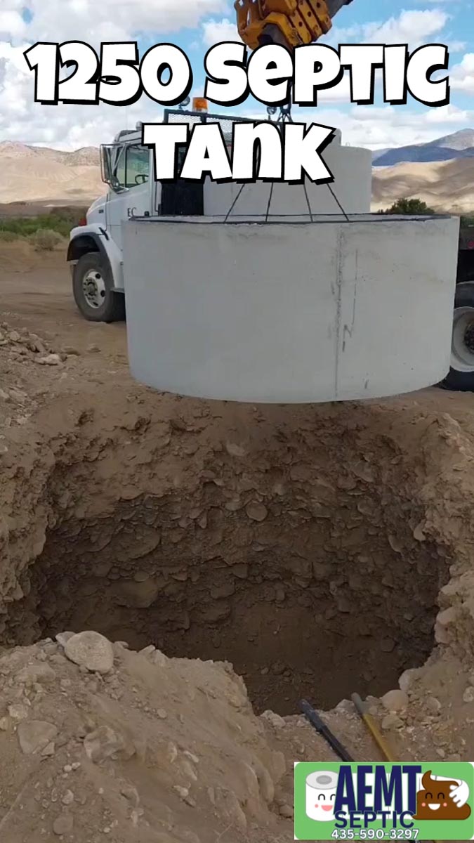 Septic system installation - Joseph UT